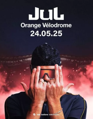 Concert Jul Vélodrome - Lot 4 Places Fosse Early